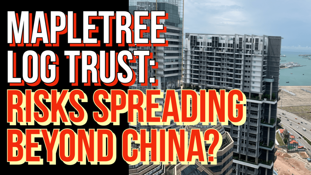 Are the Risks of Mapletree Logistics Trust Spreading Beyond China?&nbsp;#SREITs