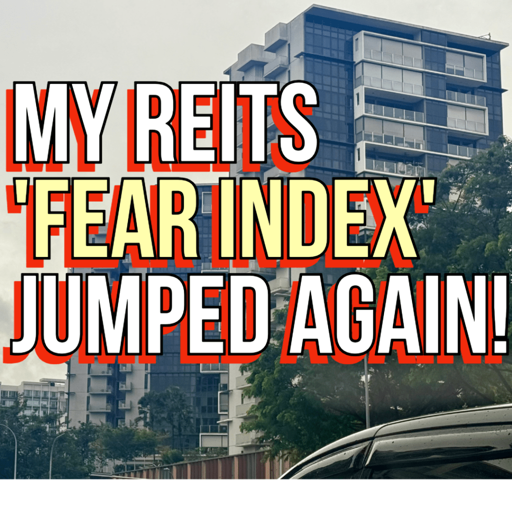 My Personal “Fear Index” For REITs – Positive Trends You Should Know #sreits