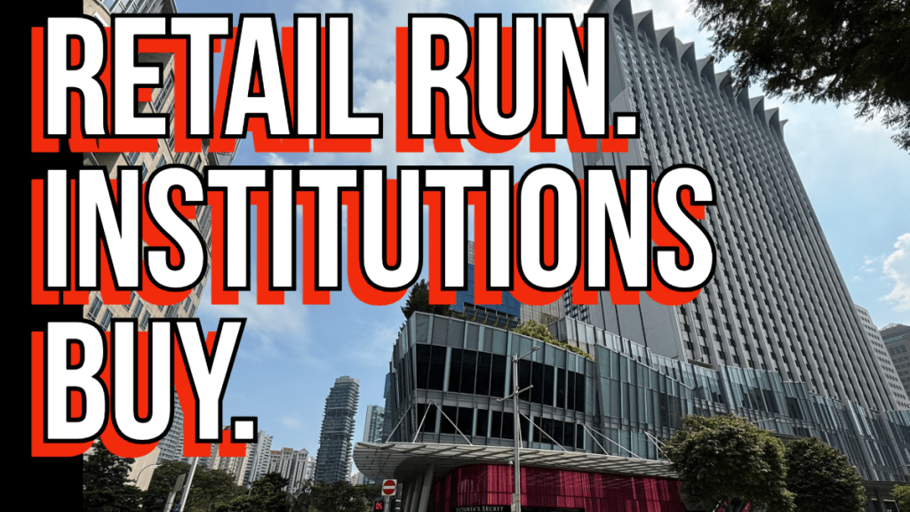 Retail Selling, Institutions Buying Parkway Life REIT – Which Side Should You Be&nbsp;On?