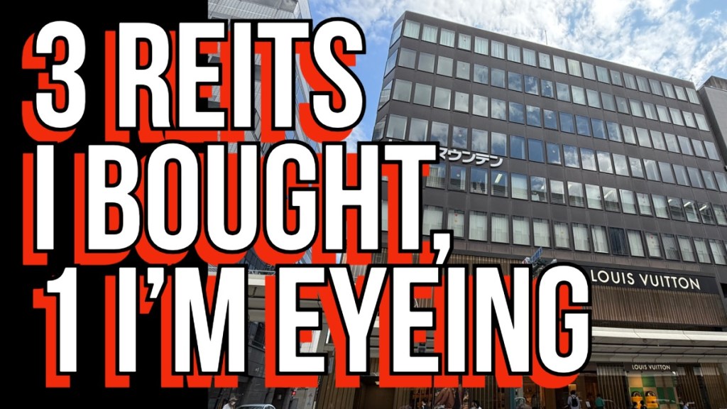 3 REITs I Bought, 1 I’m Eyeing In August 2025 (Not Recommendation!)